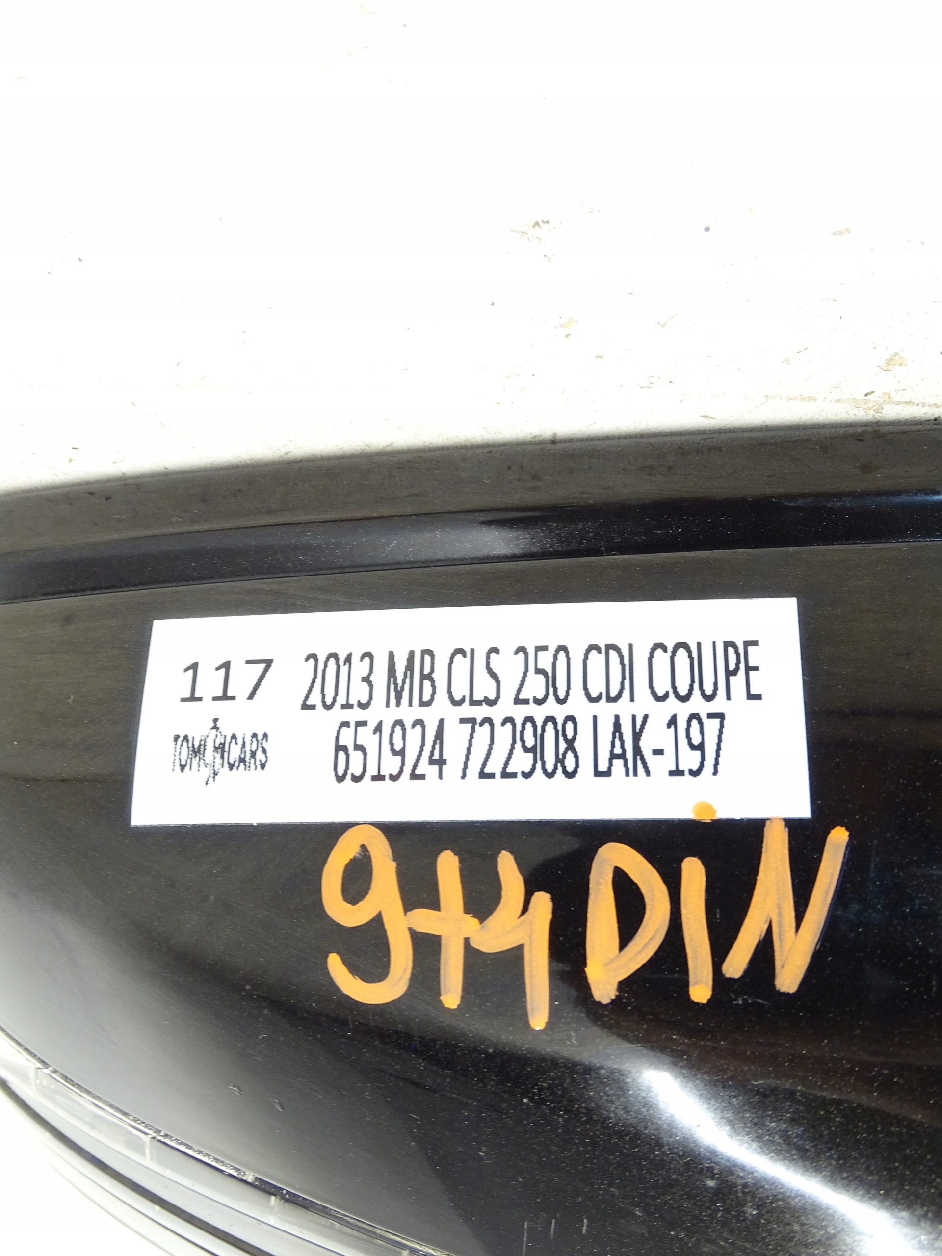 mirror exterior right MERCEDES CLS 250 W218 9+4PIN