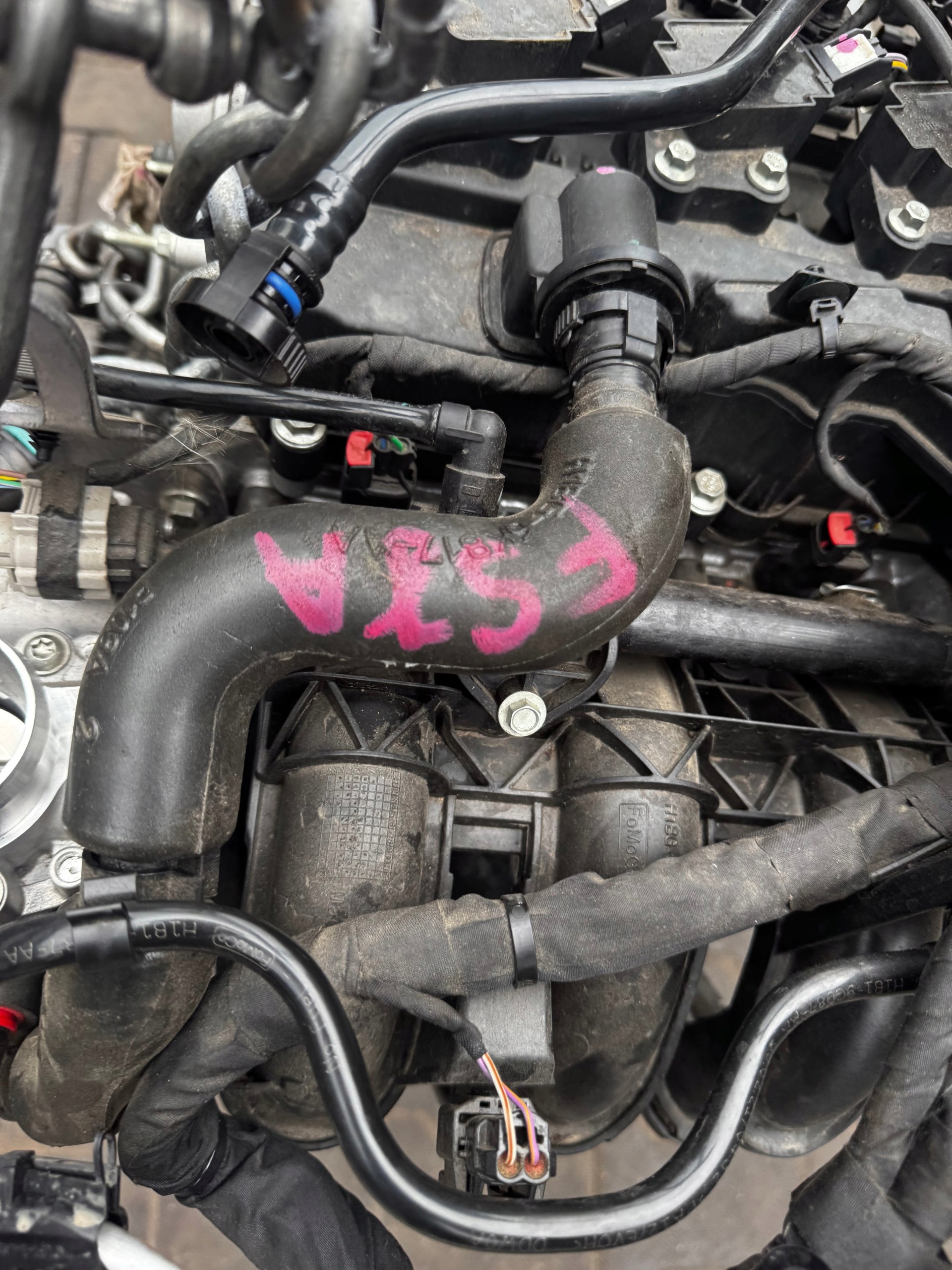 engine complete FORD 1,1 petrol FSJA 50TYS KM