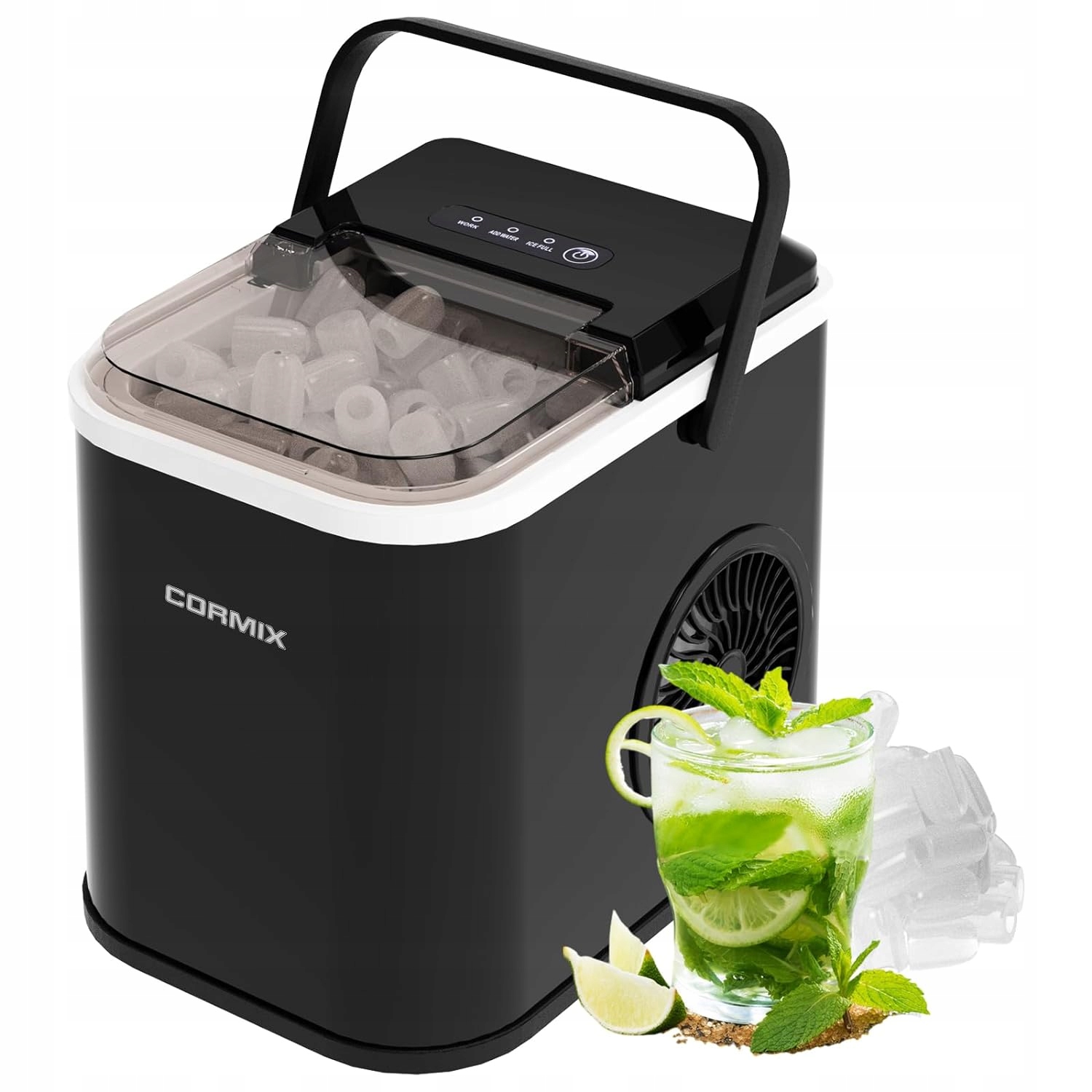 Generátor ľadu Cormix 120 W, 220 V, 34 x 26,3 x 31,8 cm