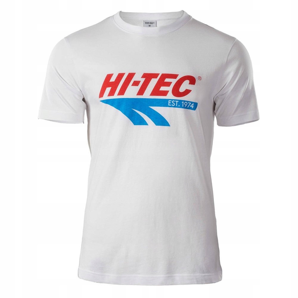 Tričko Pánské Bavlněné Tričko Hi-tec Retro Bílá Velikost XL