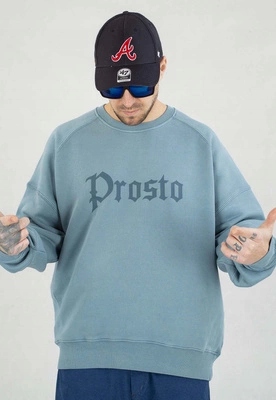 Mikina Prosto Bez Kapuce Goth tyrkysová