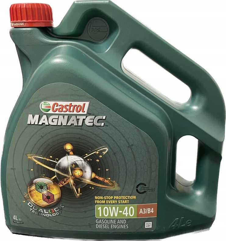 

Castrol 10W40 4L. Magnatec A3/B4 Silnikowy Olej Pó