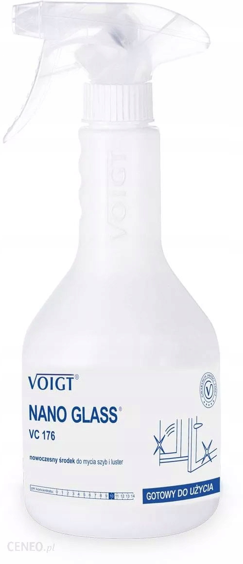 

Voigt Nano Glass VC176, środek do mycia szyb, 0,6L