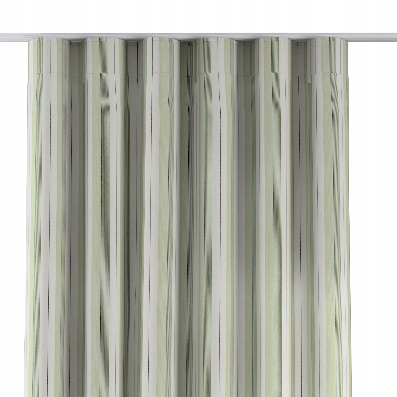 Záclona na páske wave 140x260 cm zelená