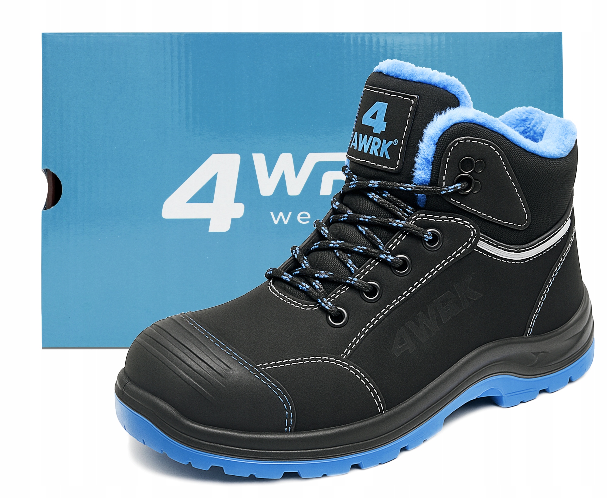 ZIMOWE BUTY ROBOCZE TRZEWIKI WODOODPORNE OBUWIE OCIEPLANE FUTREM S3 R.43 Stan opakowania oryginalne