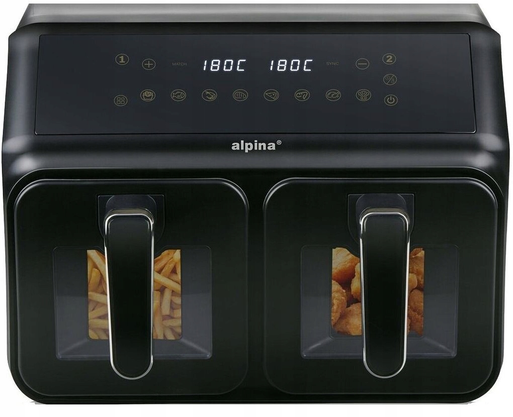 Air Fryer Alpina 87A1125227219 2200 W 8L
