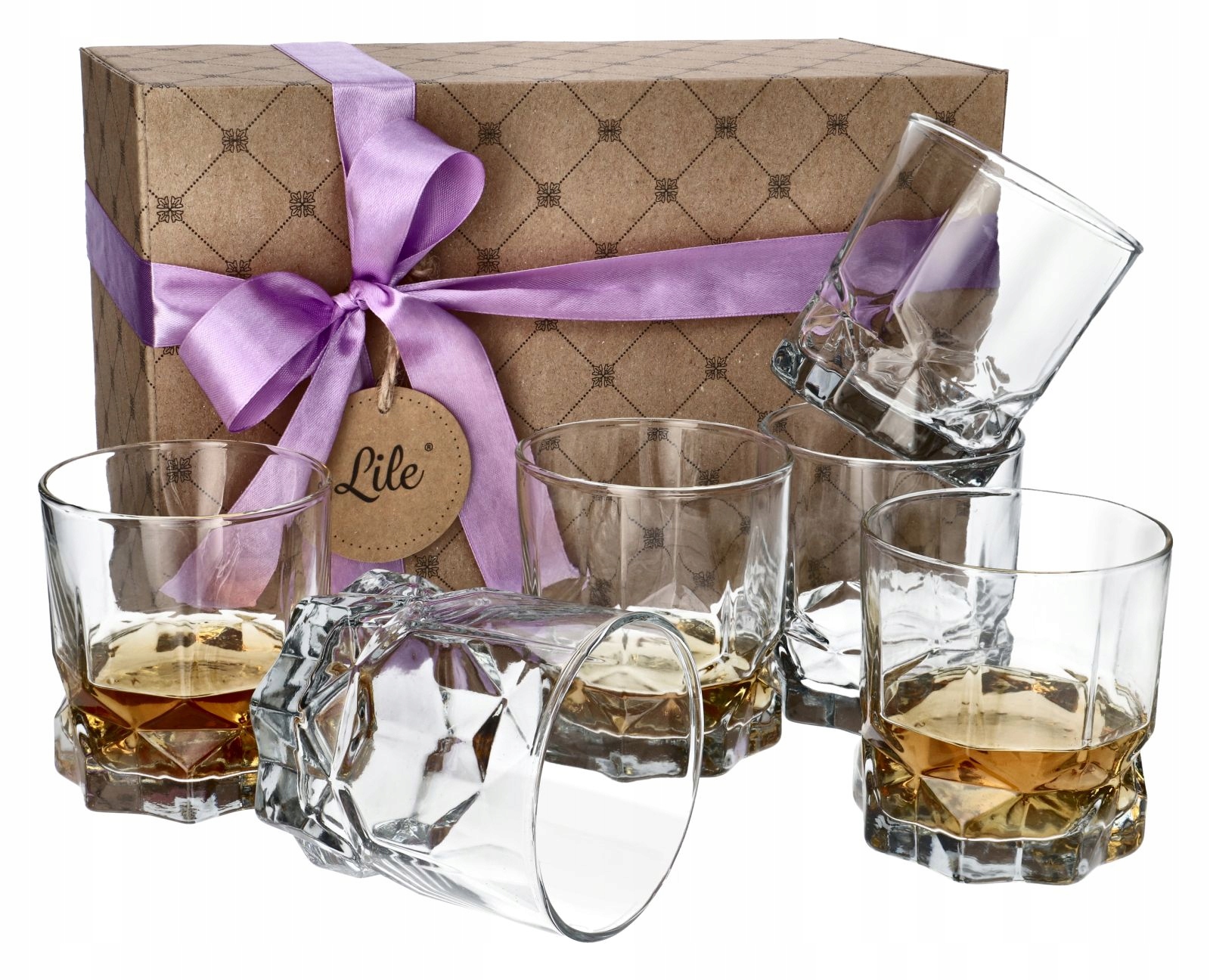 

Szklanki do whisky zestaw 6 szt. dla mężczyzny