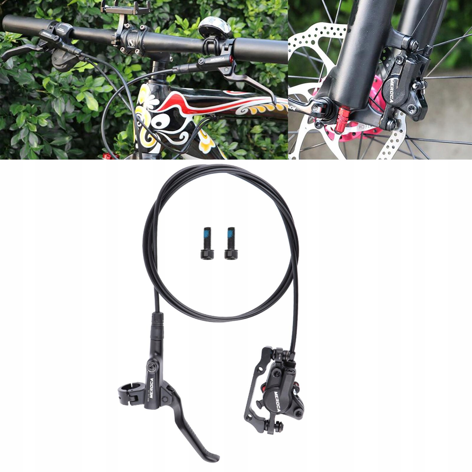 Hydrauliczny hamulec tarczowy do roweru Hydraulicz Model Zestaw hydraulicznych hamulców tarczowych do