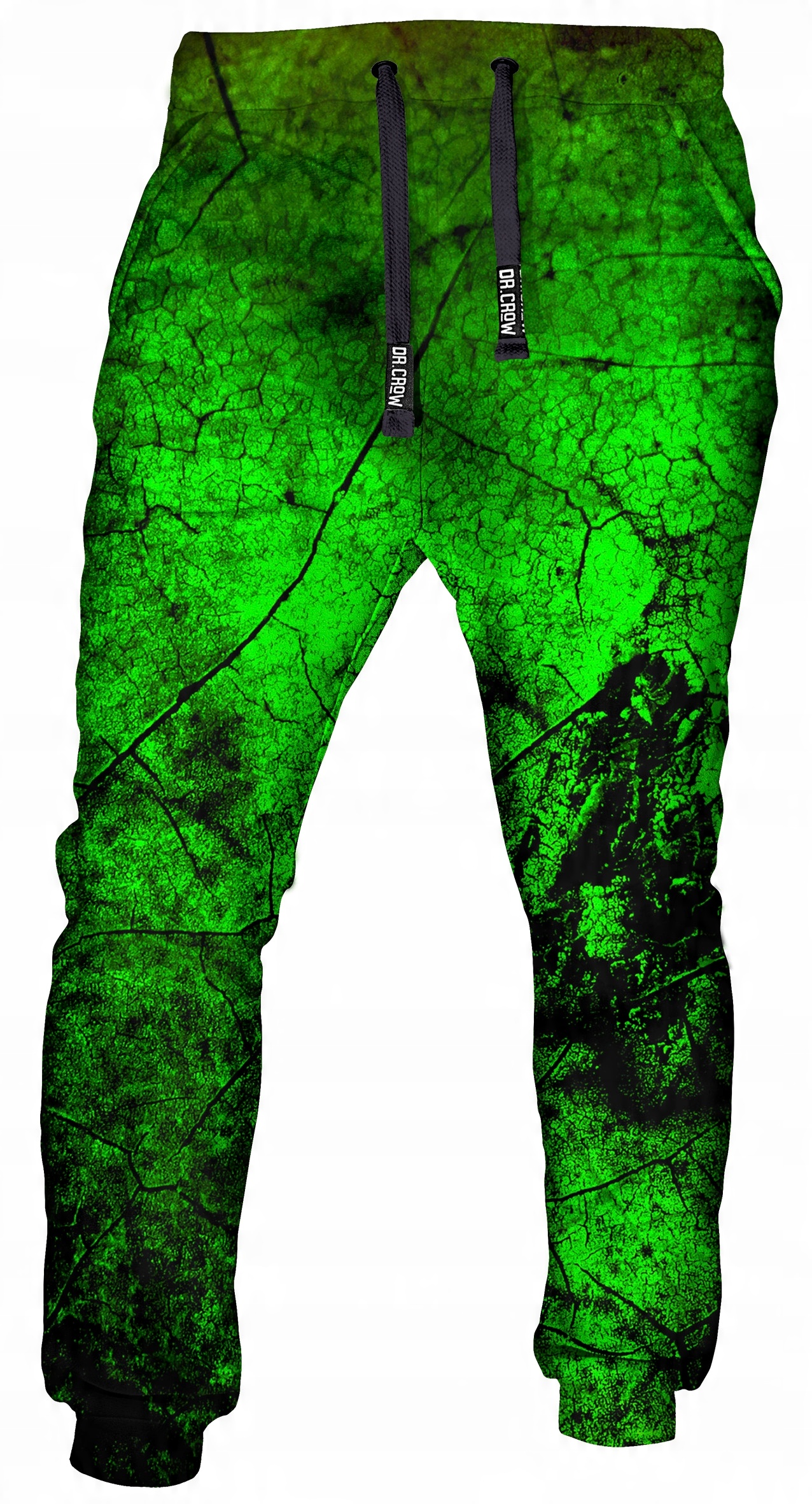 

D Spodnie Dresowe Fullprint Drcrow Green Wall S