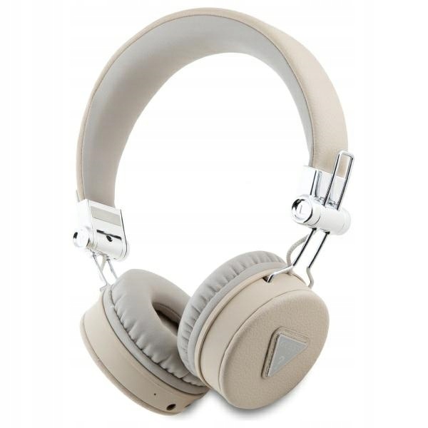 Guess Sluchátka do uší Bluetooth Enc béžová GUBH70PGTSPSE