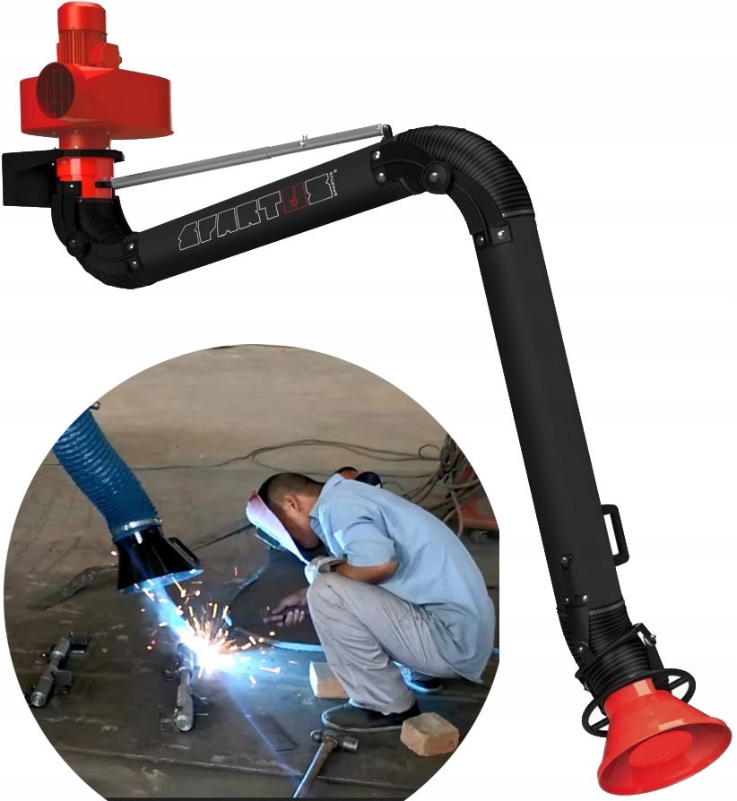 Svařovací Odsávač Spartus Aeroclean 1600 2 m 400 V