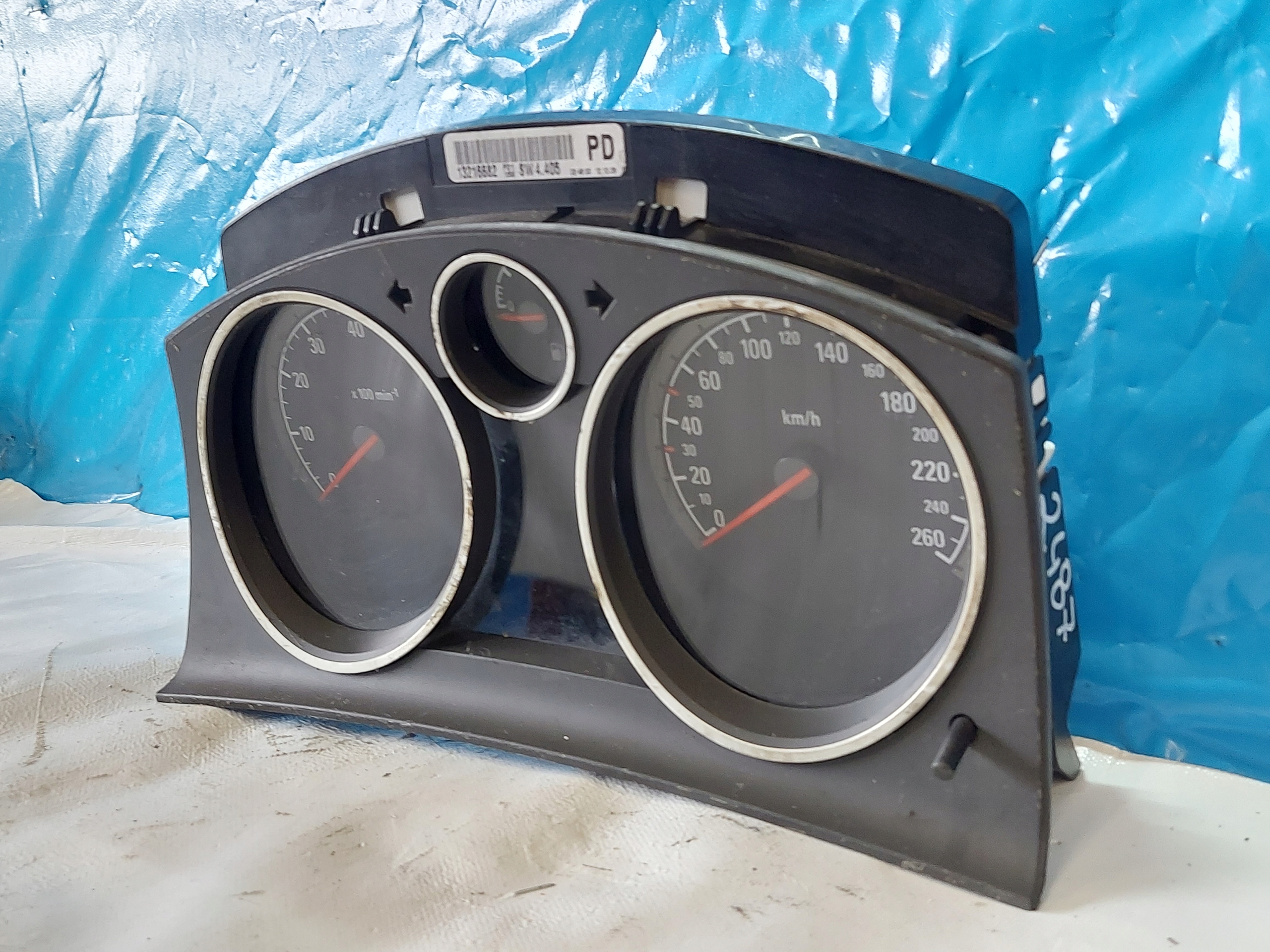 dials clock ASTRA H 1.6 B 13216682