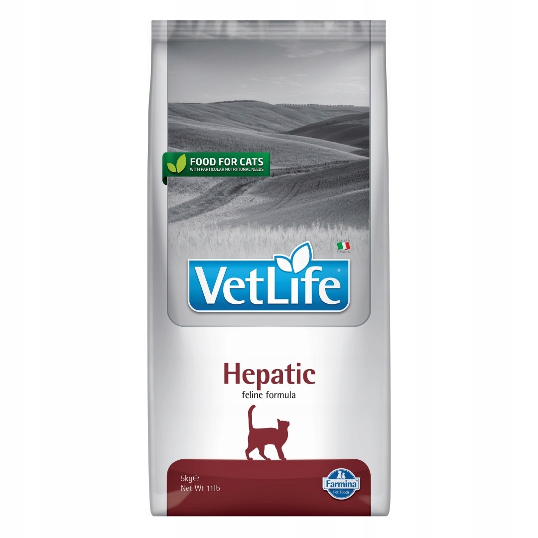 Levně Farmina Vet Life Hepatic Cat 2kg suché Krmivo Pro Kočky kočky při selhání jater