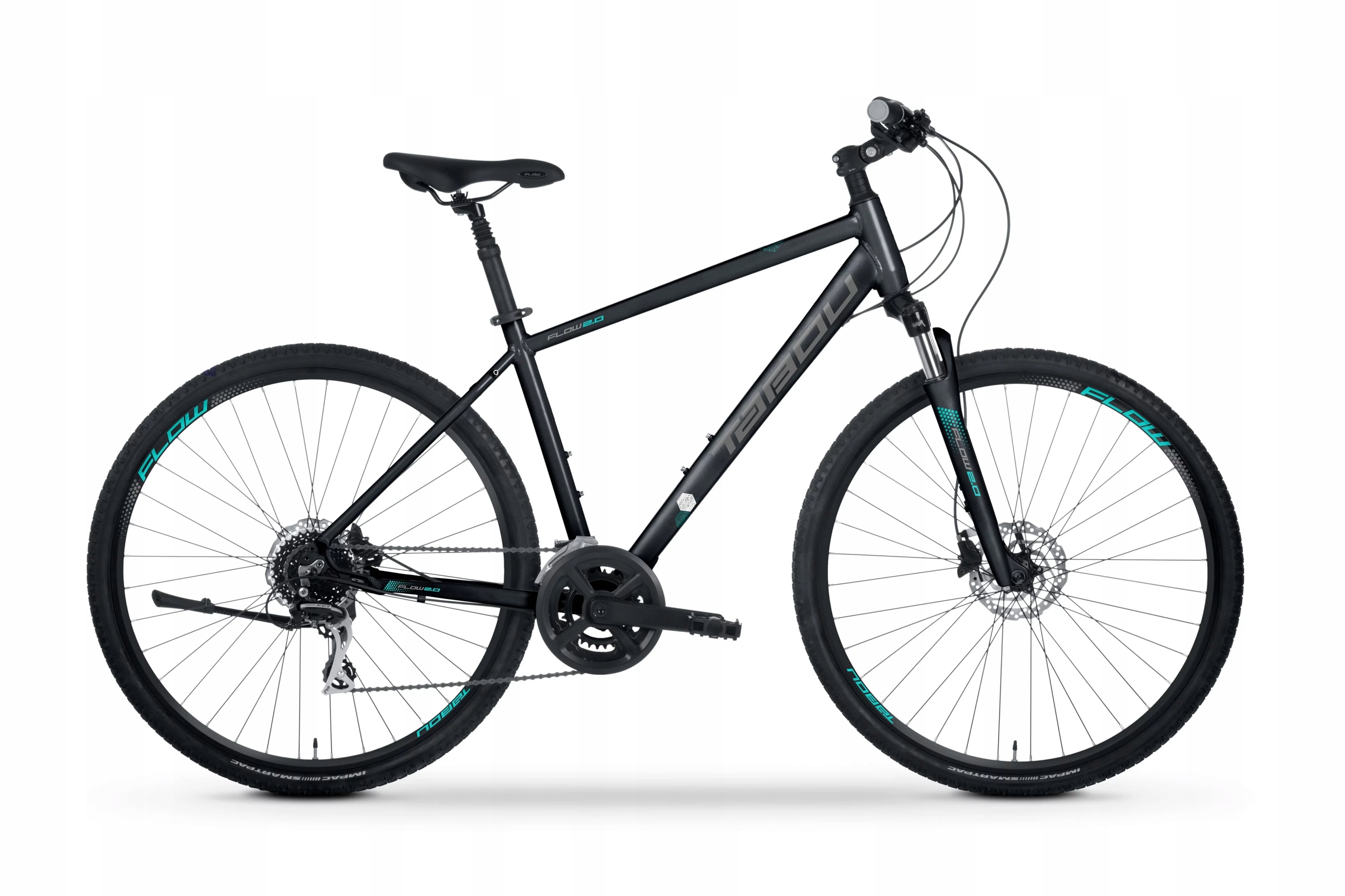 Tabou Flow 2.0 Disc 28" Black Turquoise 19"