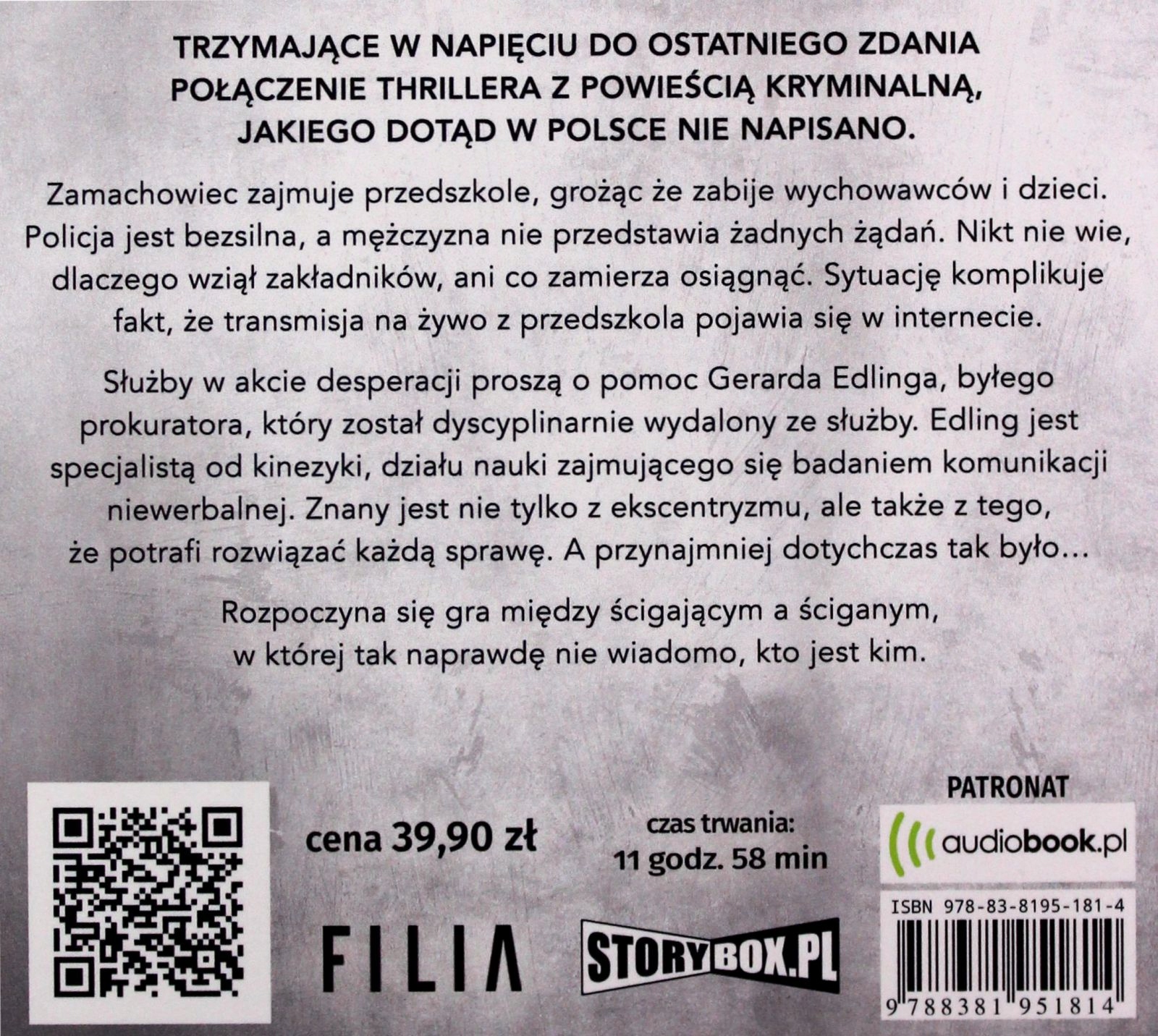 BEHAWIORYSTA - REMIGIUSZ MRÓZ [AUDIOBOOK] Stan opakowania oryginalne