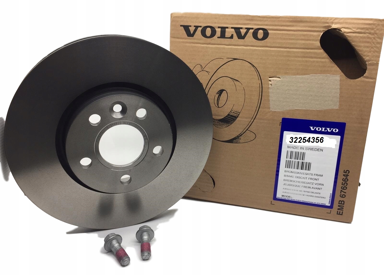 Volvo XC40 originální kotouče přední Oe 32254356