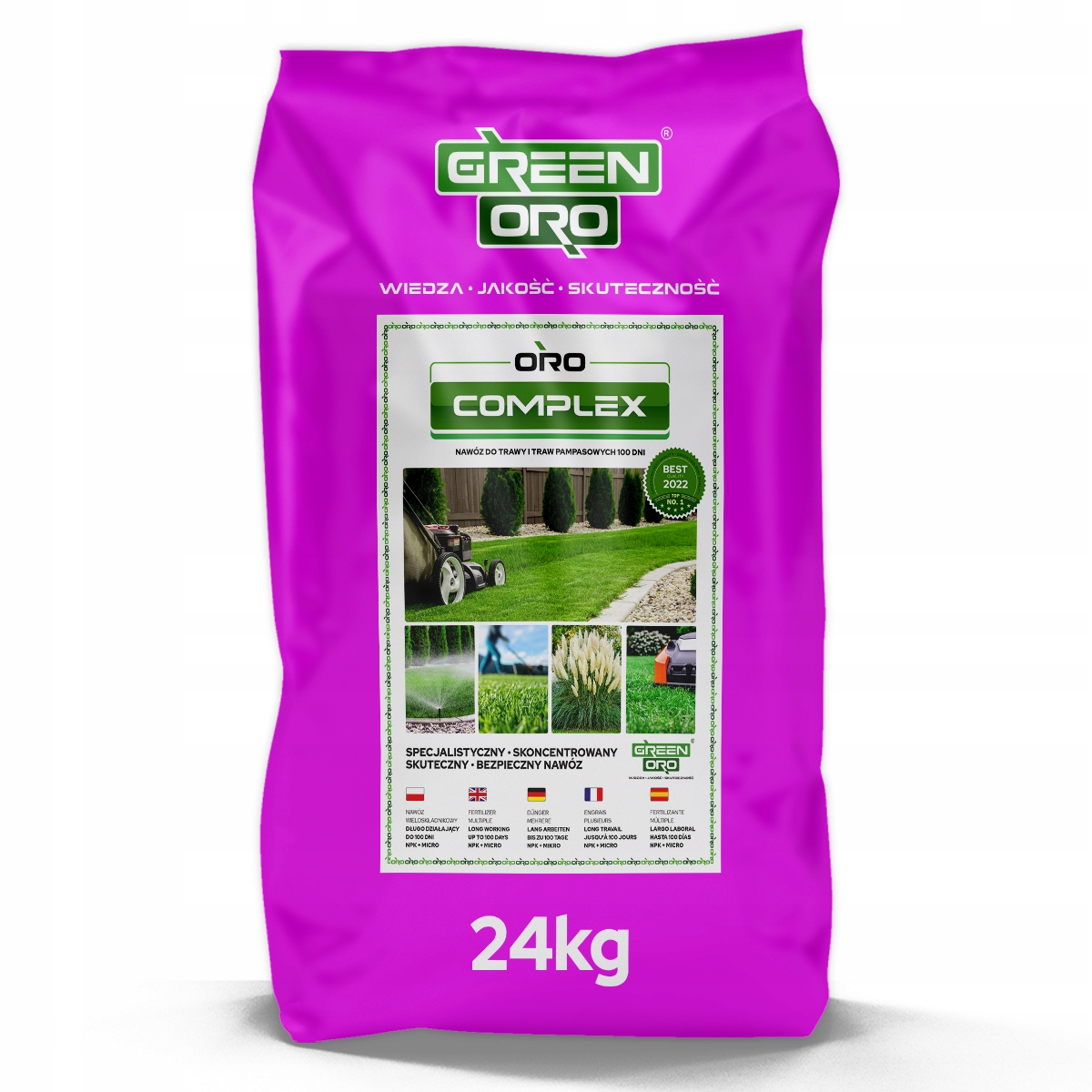 

Nawóz do Trawy Trawnika 24kg wiosenno letni 100dni