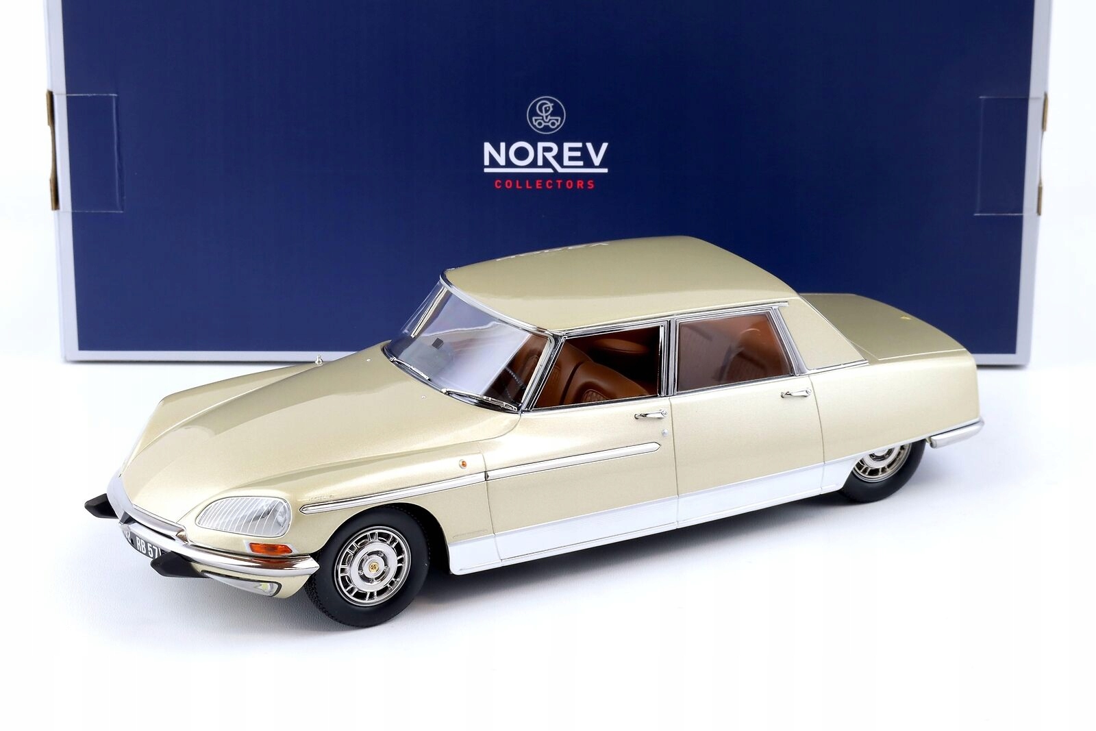 Norev Citroen Ds 21 Lorraine od Chapron 1969 Champagne 1:18