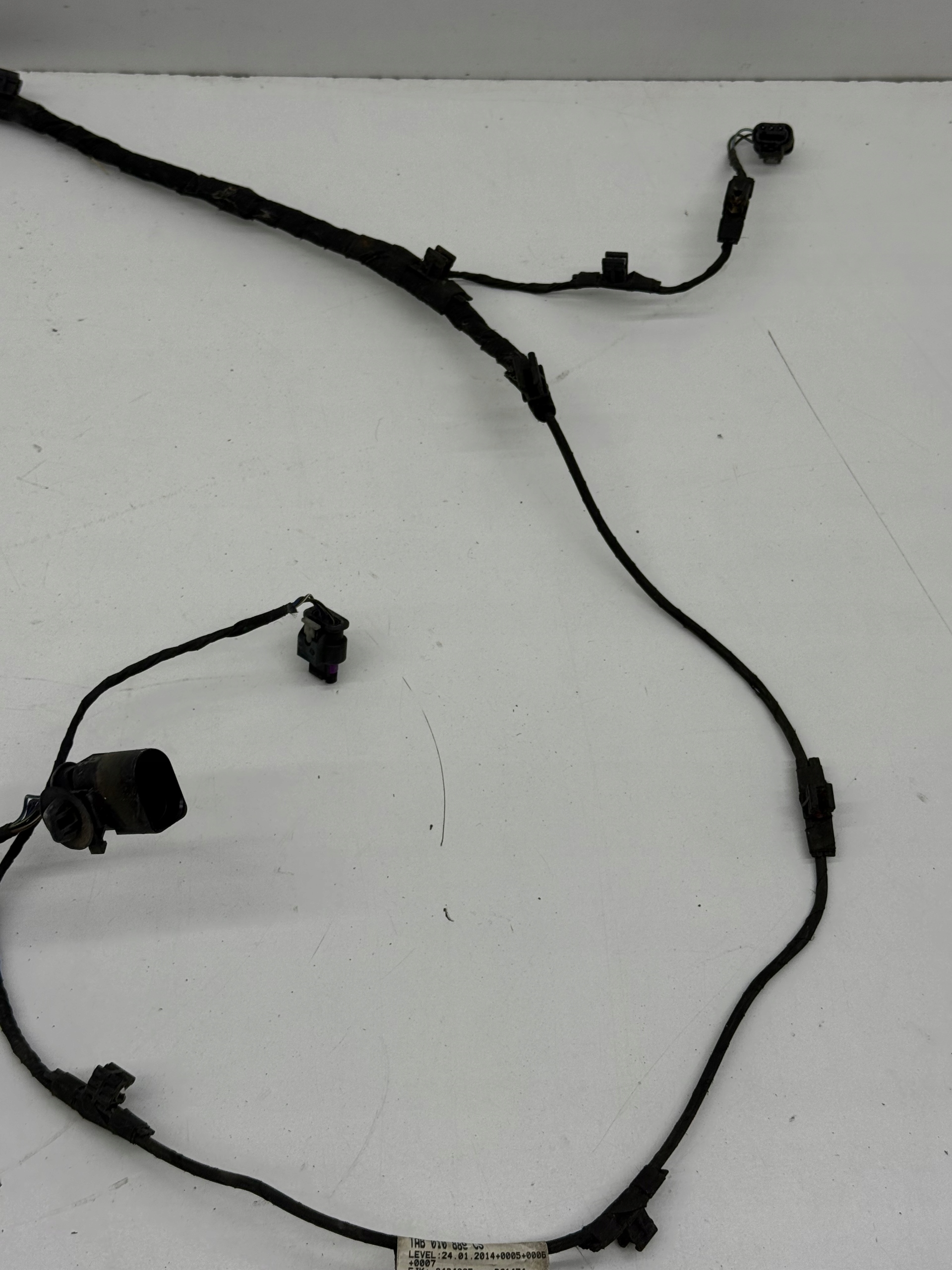 AUDI A6 C7 bundle wiring electrical czujnikow of the parking front 4X PDC