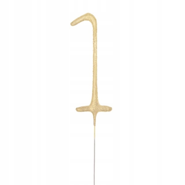 

Świeczka zimne ognie na tort Cyfra 1