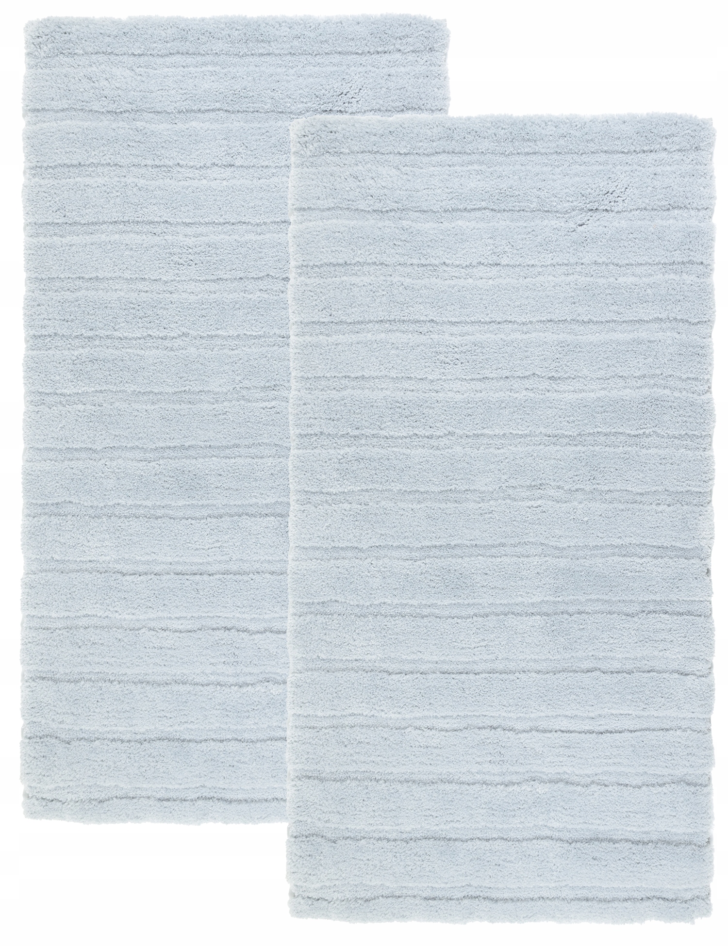 Koupelnový Koberec Koberec Běhoun Protiskluzový Komplet 2KS 80x150CM Šedý