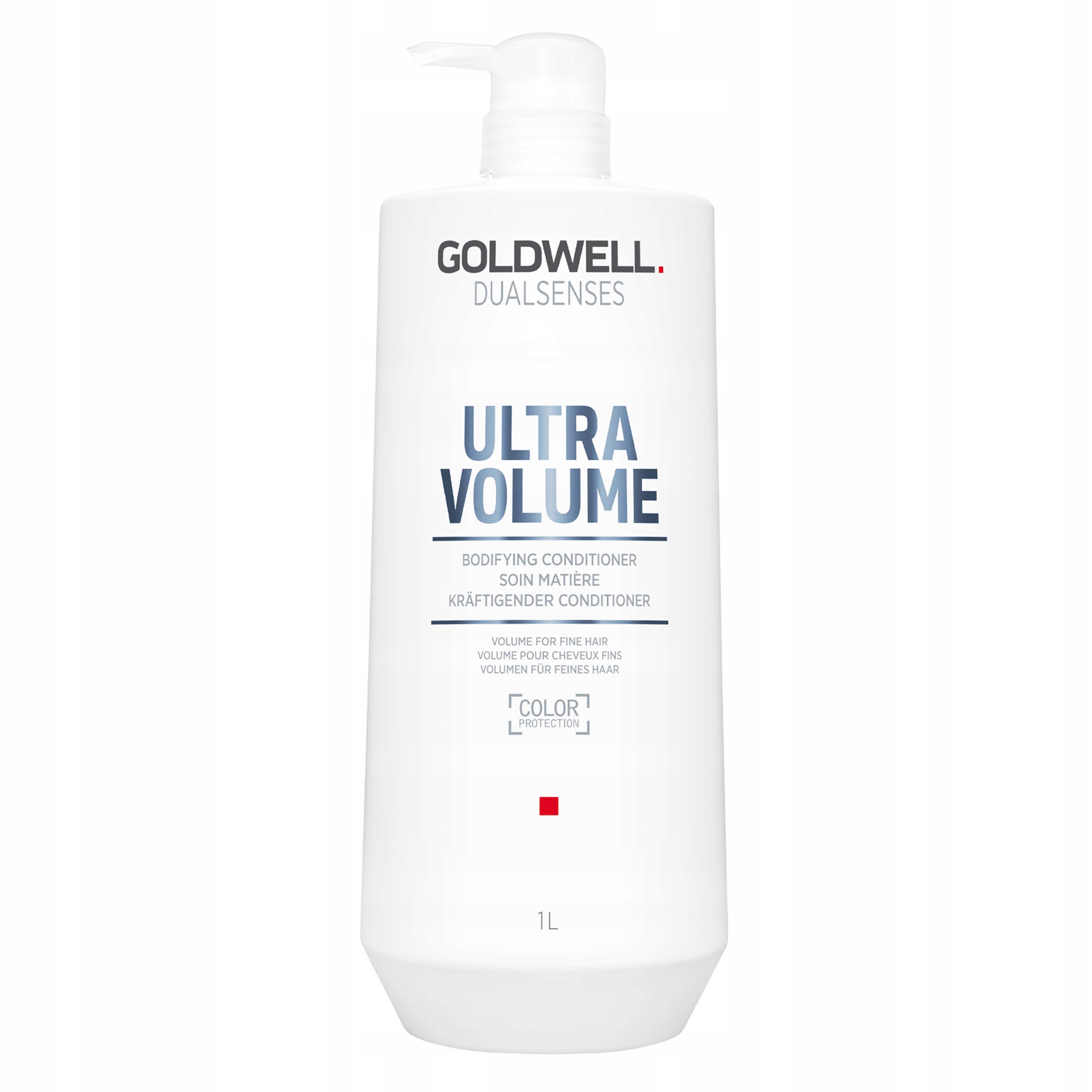 Hydratace a lehkost kondicionéru Goldwell Dualsenses Ultra Volume 1000 ml