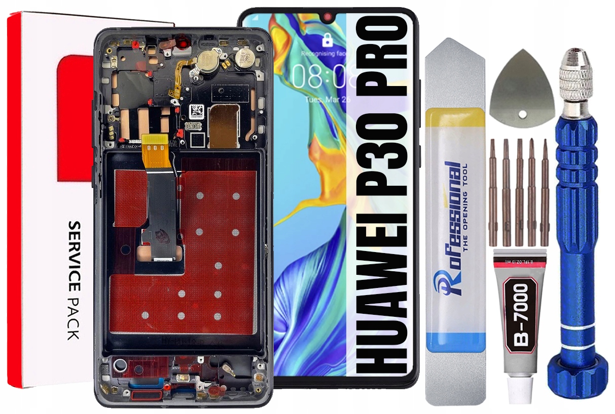 Displej Pro Huawei P30 Pro Originál Oem Obrazovka Rámeček