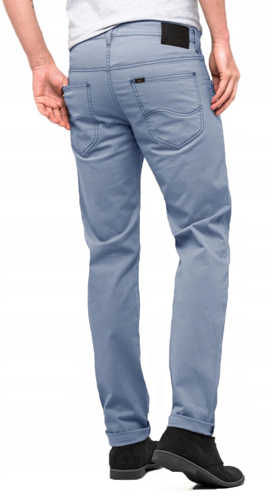 Pánské jednoduché kalhoty Lee Daren Light Blue L707FM44 32/34