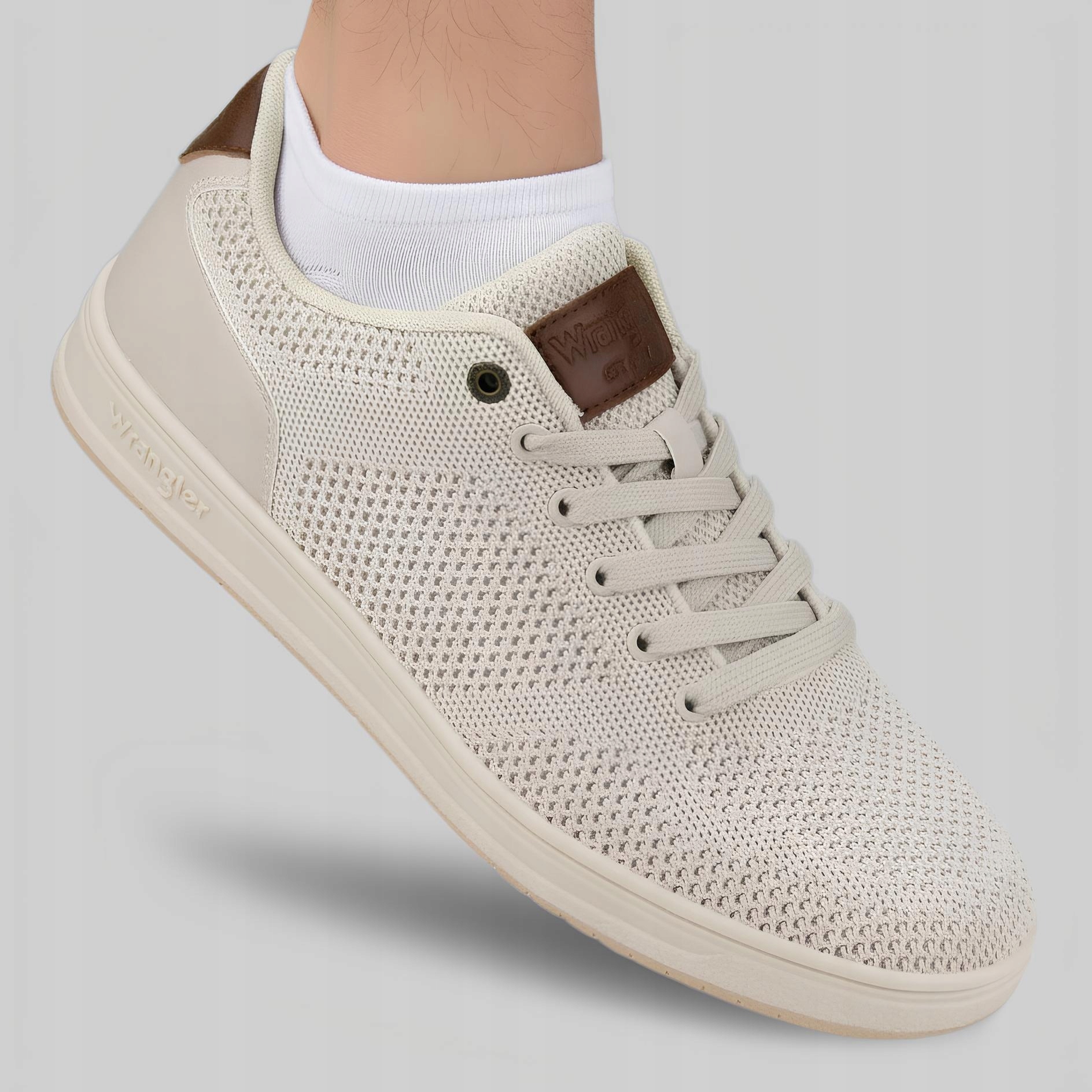 Buty męskie Wrangler Ronald sneakersy sportowe miejskie Casual siatkowe 42