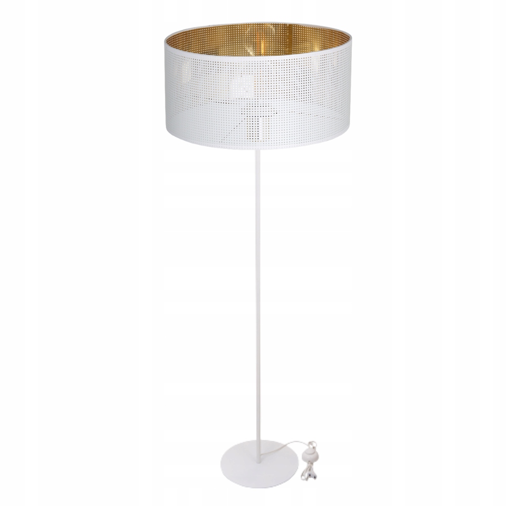 Stojaca Podlahová Lampa S Valčekom 40 CM S Prelamovaným Tienidlom