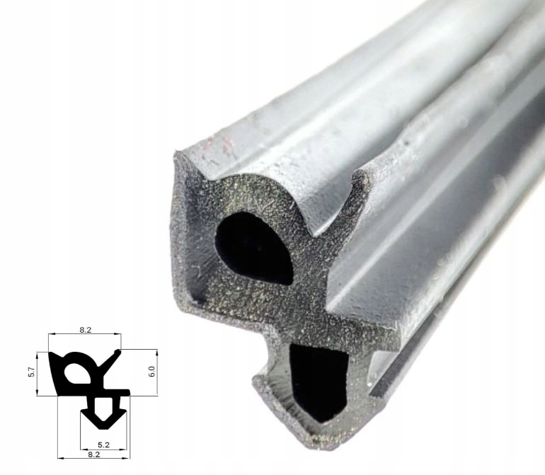 Uszczelka do okien PVC S-1387 STOMIL REHAU EPDM