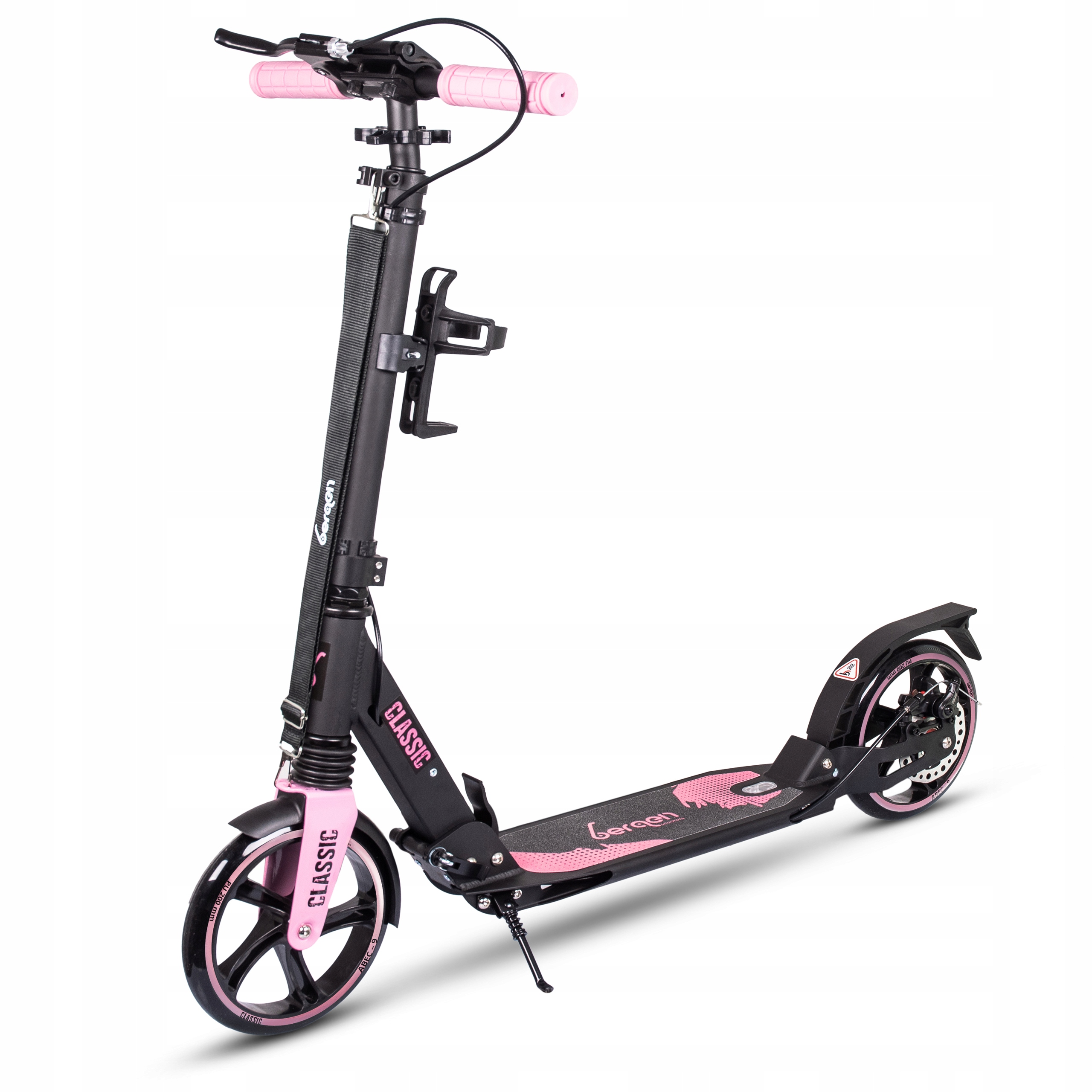 HULAJNOGA BERGEN CLASSIC Z HAMULCEM TARCZOWYM Rama Aluminiowa