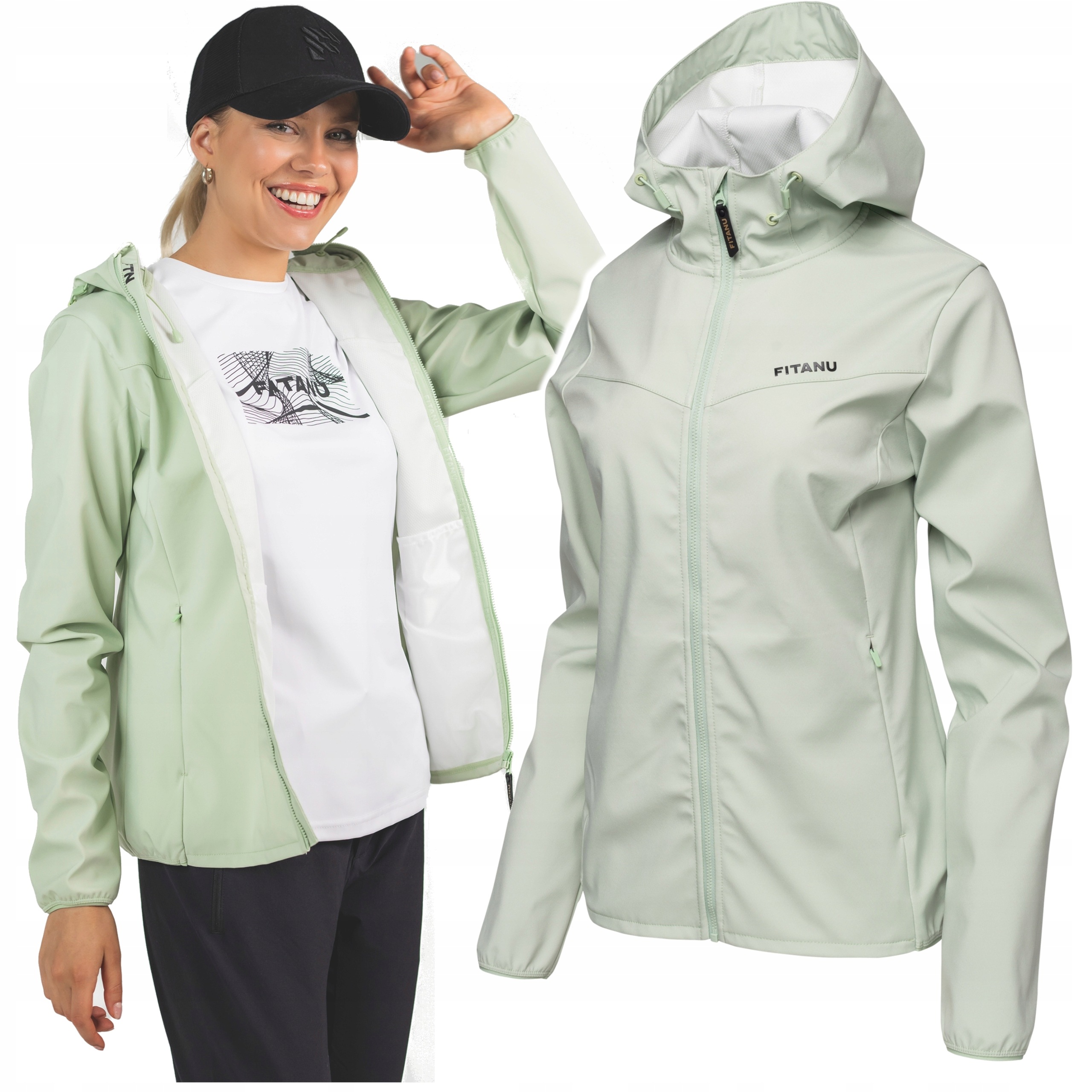Damski Softshell Gravia W Rozmiar M Fitanu Sportowy Trekkingowy W Góry