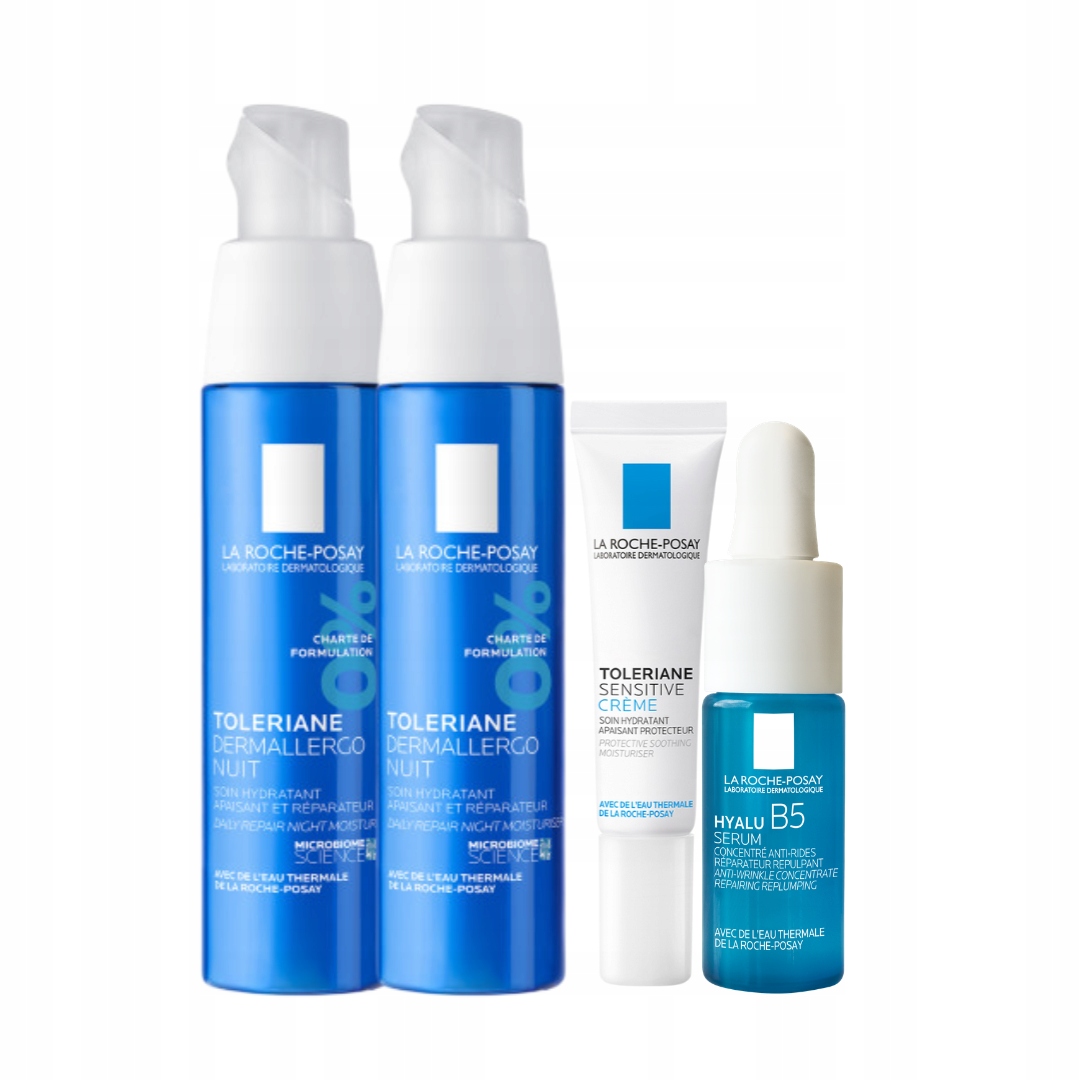 La Roche-Posay Toleriane Dermallergo krem na noc skóra wrażliwa 40ml 2PAK