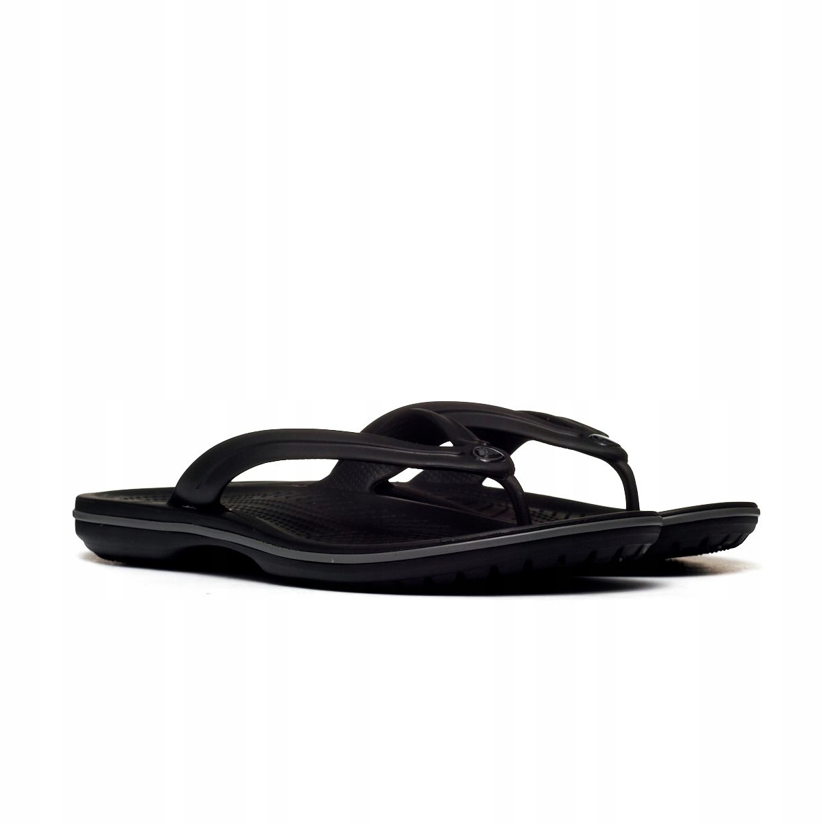 Žabky Crocs Crocband Flip Black/Slate Grey 37-38 Unisex