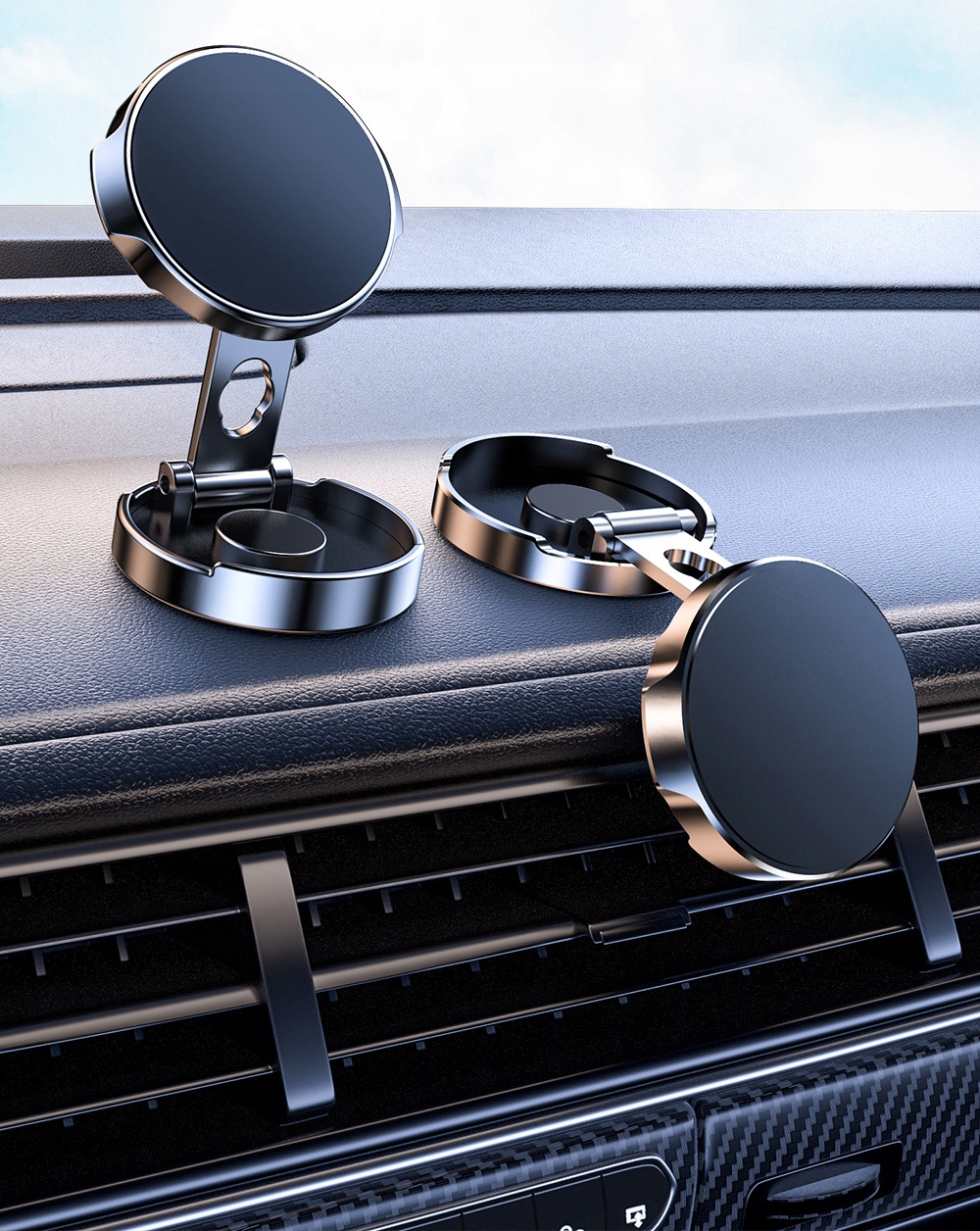 Uchwyt Magnetyczny Na Telefon Samochodowy Obrotowy Producent bez marki