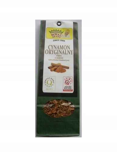 4x Royal Brand Skořice Cejlonská originální řezaná 40 g ne skořicová tyčinka