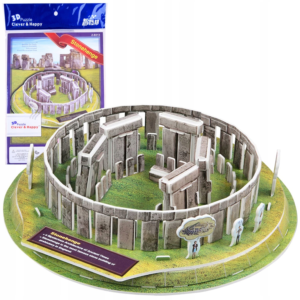 

Spatial 3D Puzzle 35 elements Stonehenge ZA3301