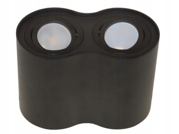 Stropní svítidlo Siroco Black s pohyblivou kruhovou hliníkovou konstrukcí