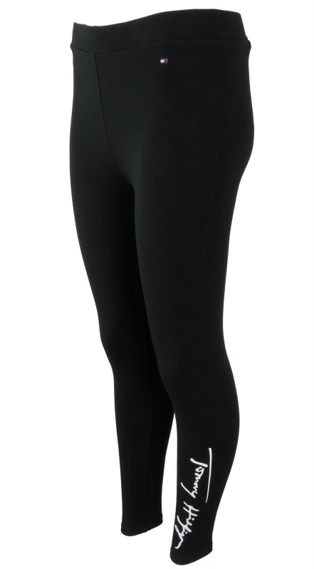

Tommy Hilfiger, Legginsy damskie, czarne, L