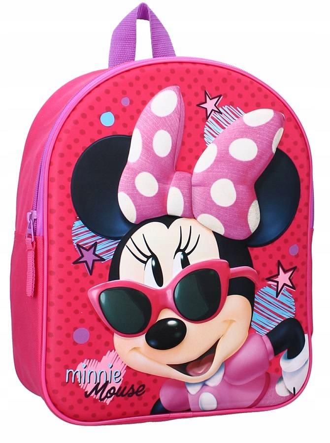 

Myszka Minnie Miki Plecak Plecaczek 3D Przedszkola