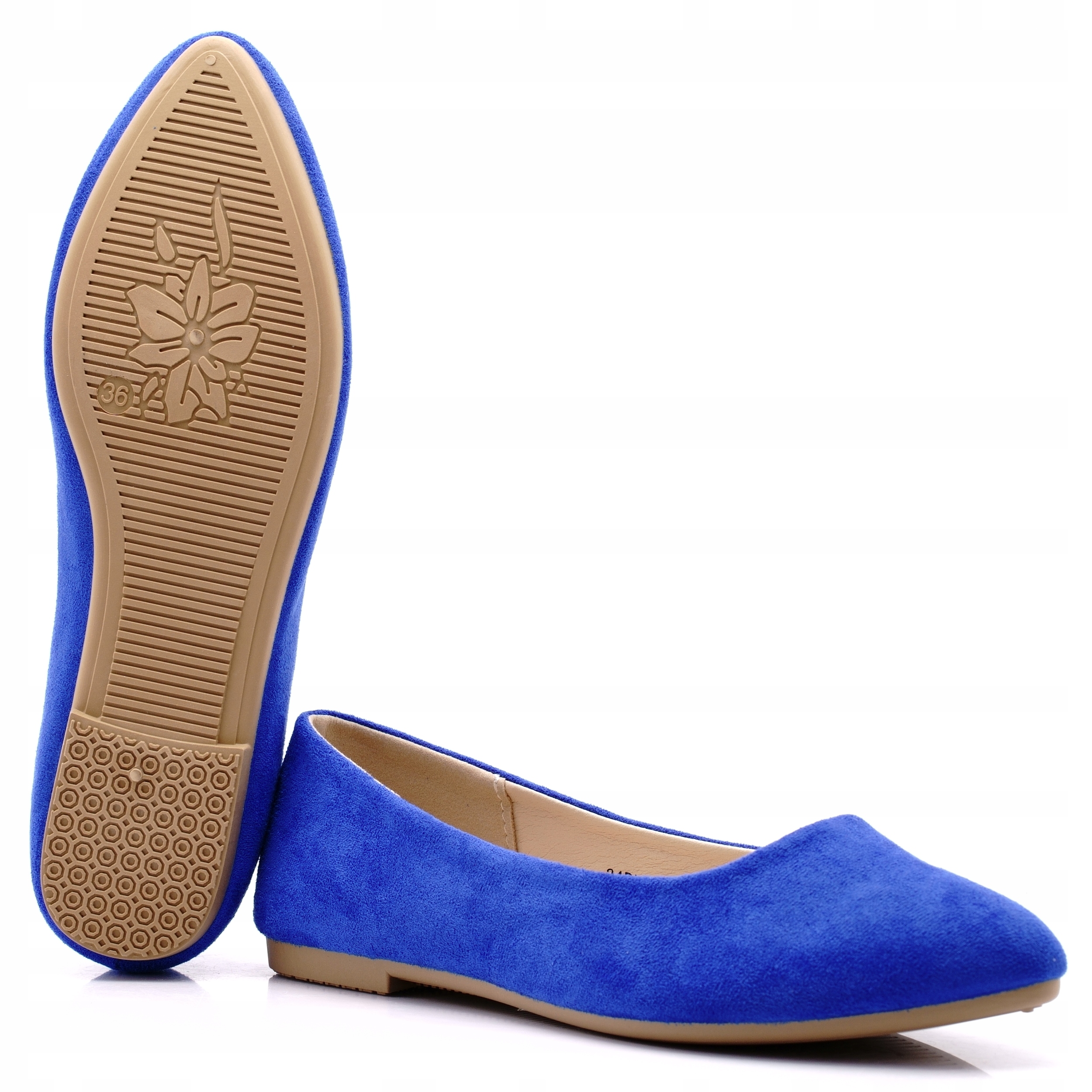 BALERINY KLASYCZNE BUTY DAMSKIE WKŁ. SKÓRA 7640 40 Zapięcie inne