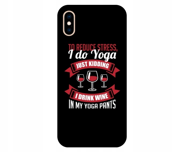 

Etui na telefon iPhone Xs Max Yoga pants