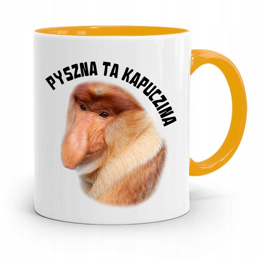 

Kubek Żółty Nosacz Janusz Pyszna Ta Kapuczina