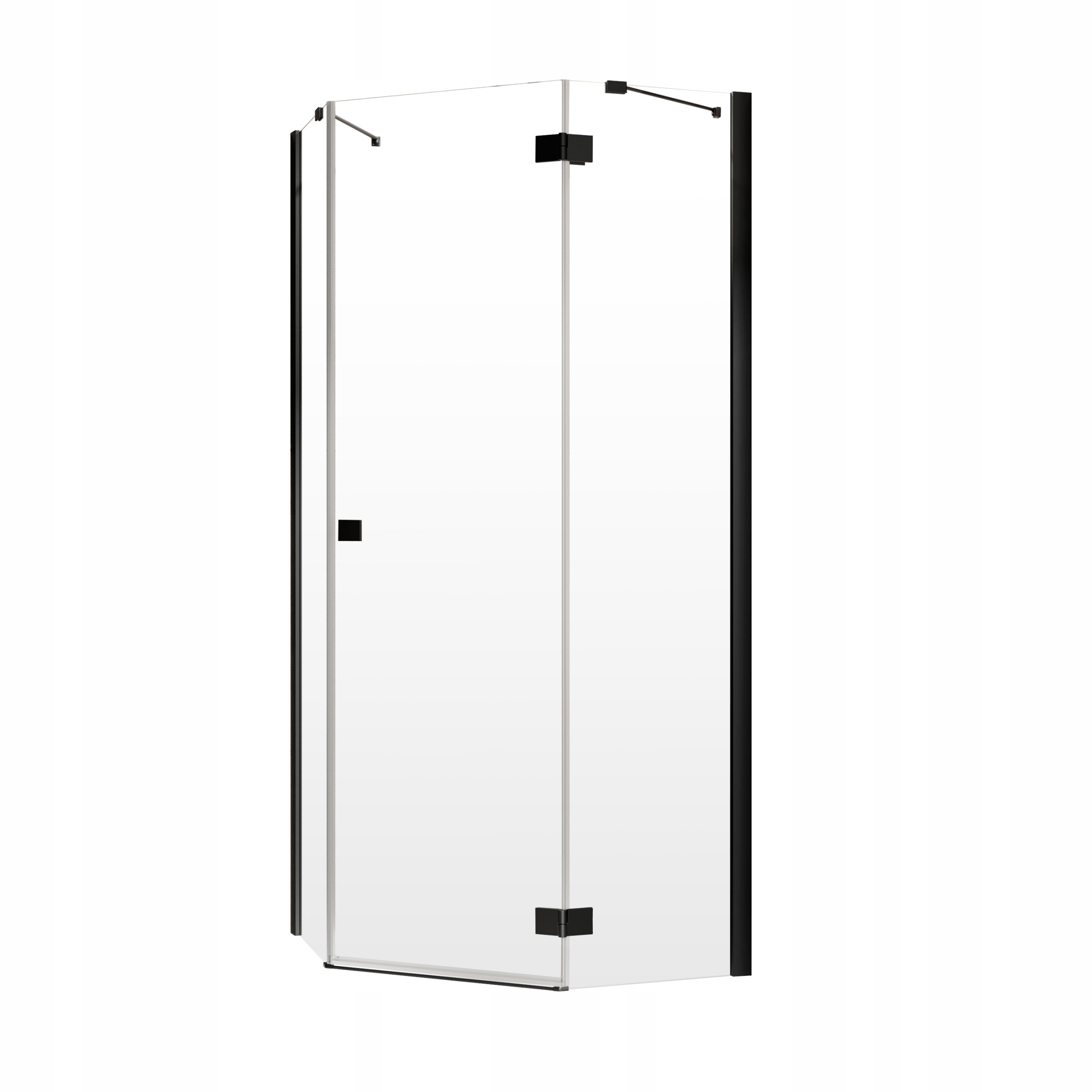 Kabina 5-kąt Essenza Black Ptj 100x100 Radaway
