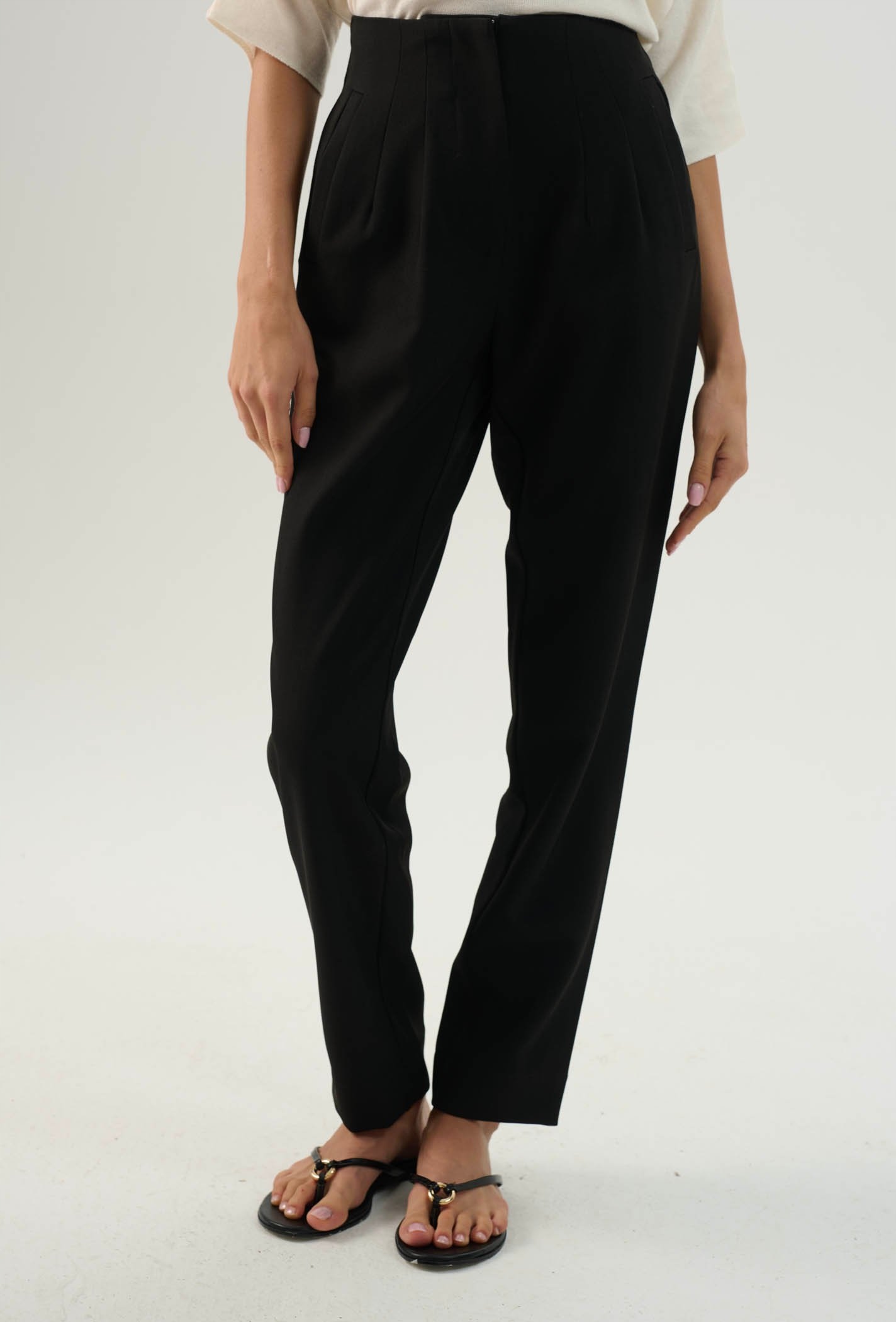 Femestage Czarne spodnie 38