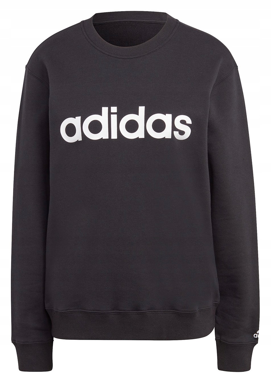 Mikina Adidas Essentials Linear French Terry černá IC6878 vel. L