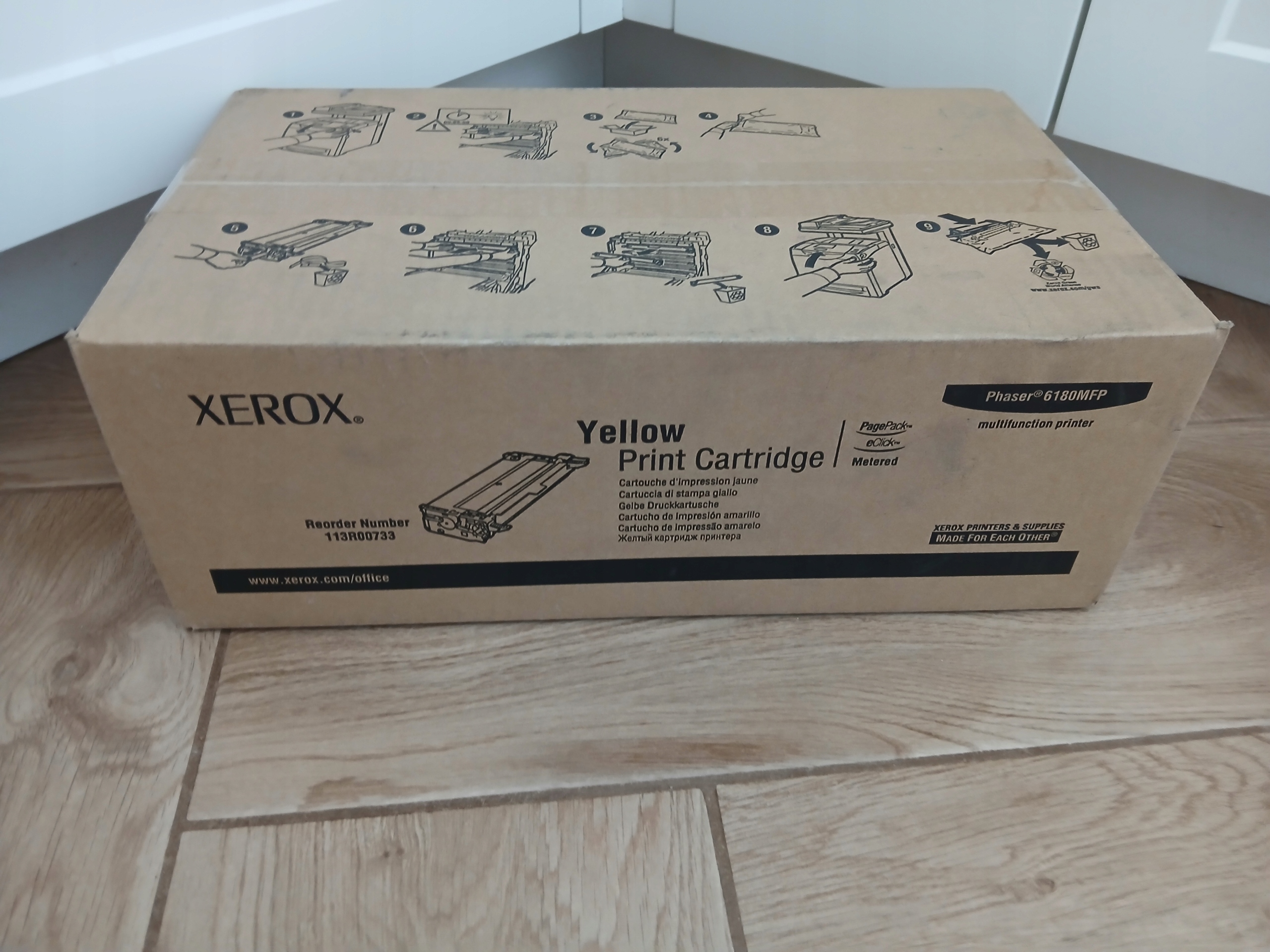 Toner Xerox 113R00733 Phaser 6180 Yellow Originál