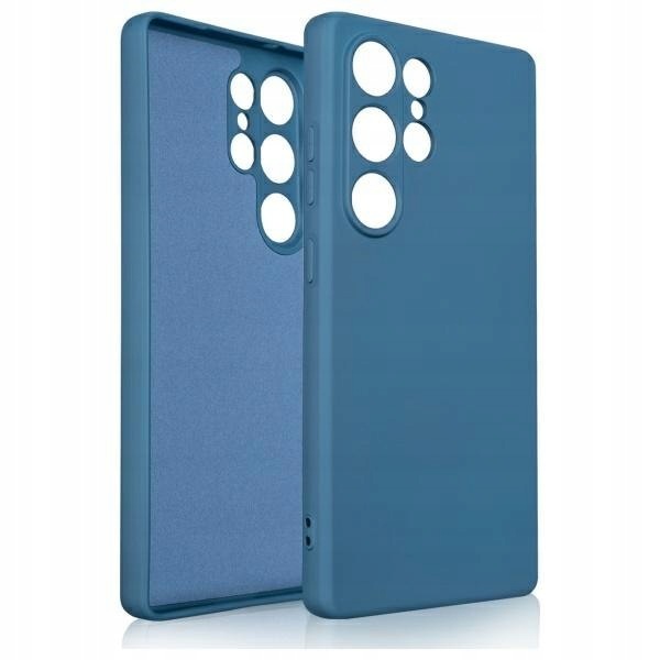 Beline Etui Silicone Samsung S25 Plus niebieski/blue