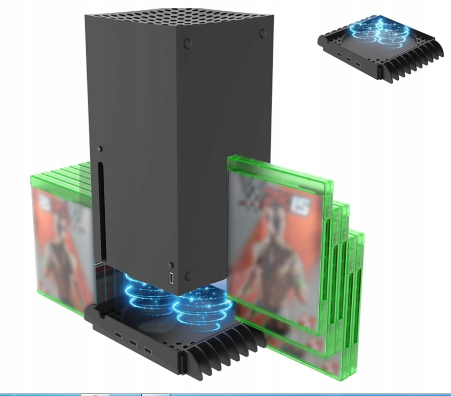 PODSTAWKA CHŁODZĄCA STACJA DOKUJĄCA DO KONSOLI XBOX SERIES X